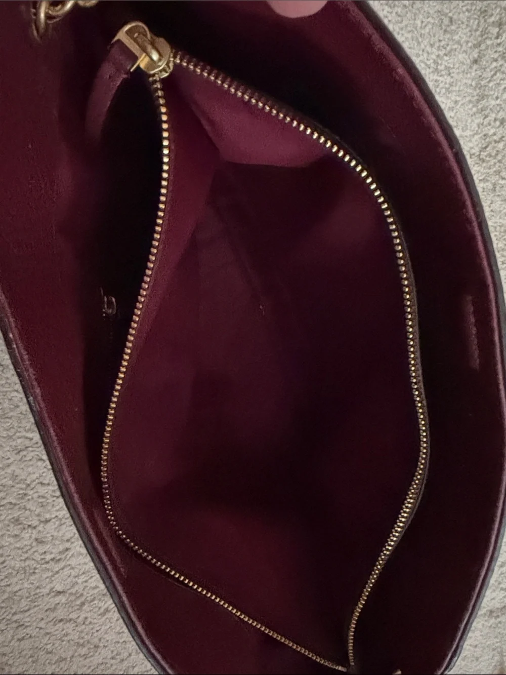 Tory Burch pebbled leather